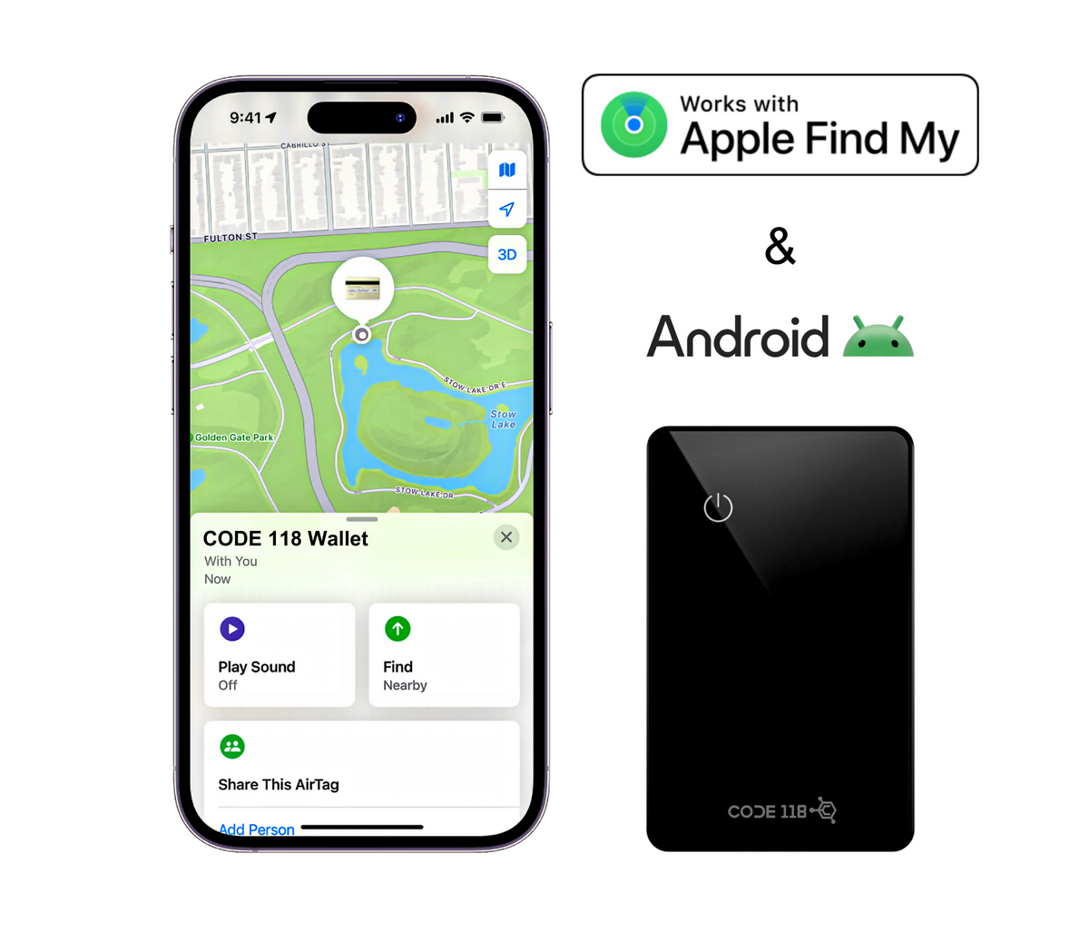 TRACKER CARD – CODE 118