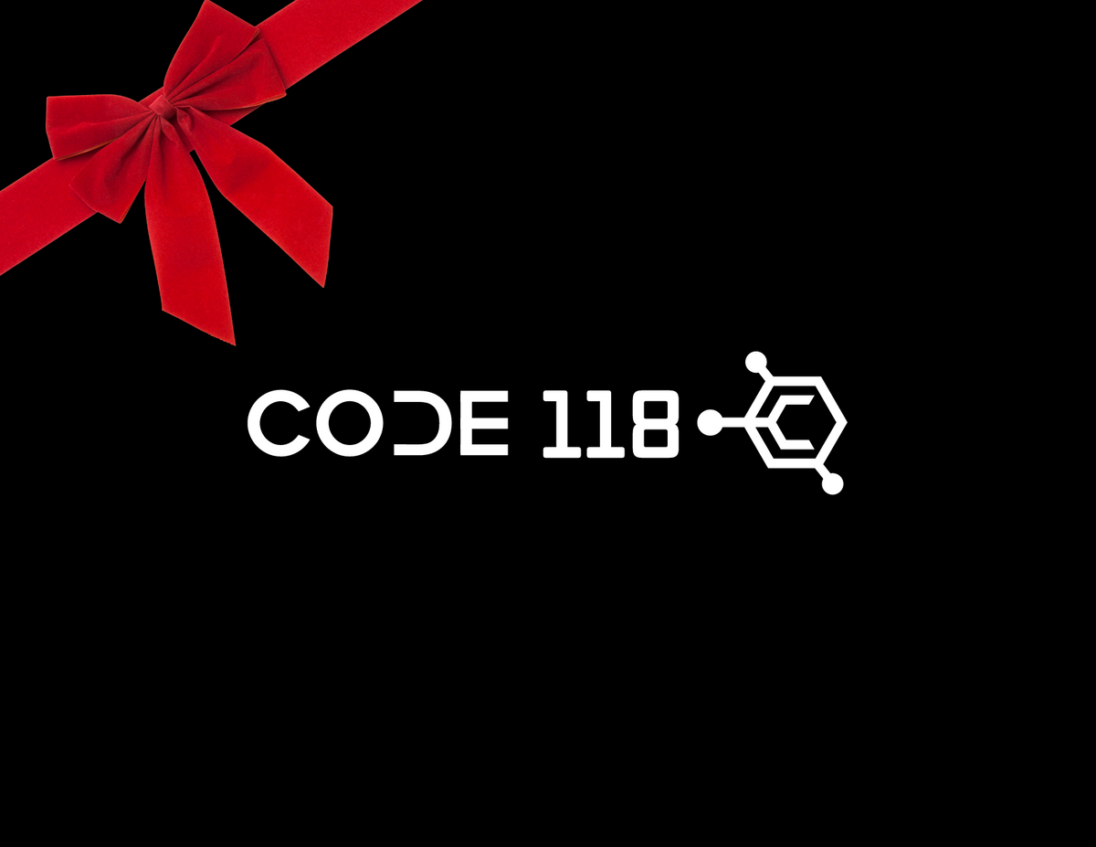 CODE 118 GIFT CARD